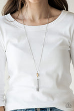 Load image into Gallery viewer, Tassel Tease Brown Necklace