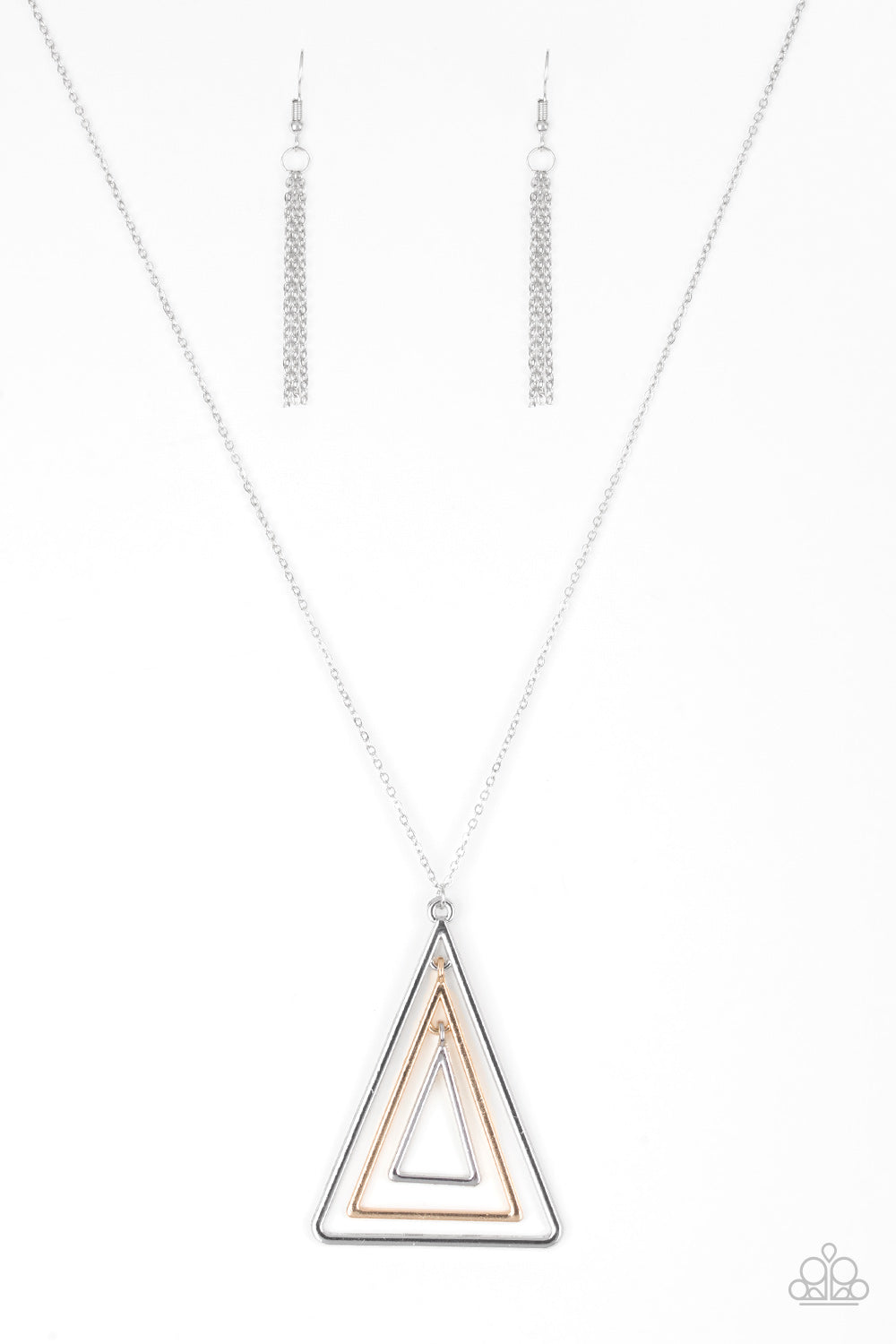 TRI Harder Silver Necklace