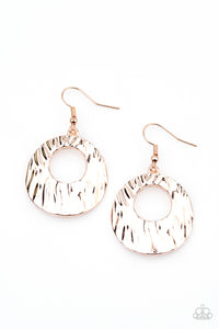 Warped Perceptions Gold Earring