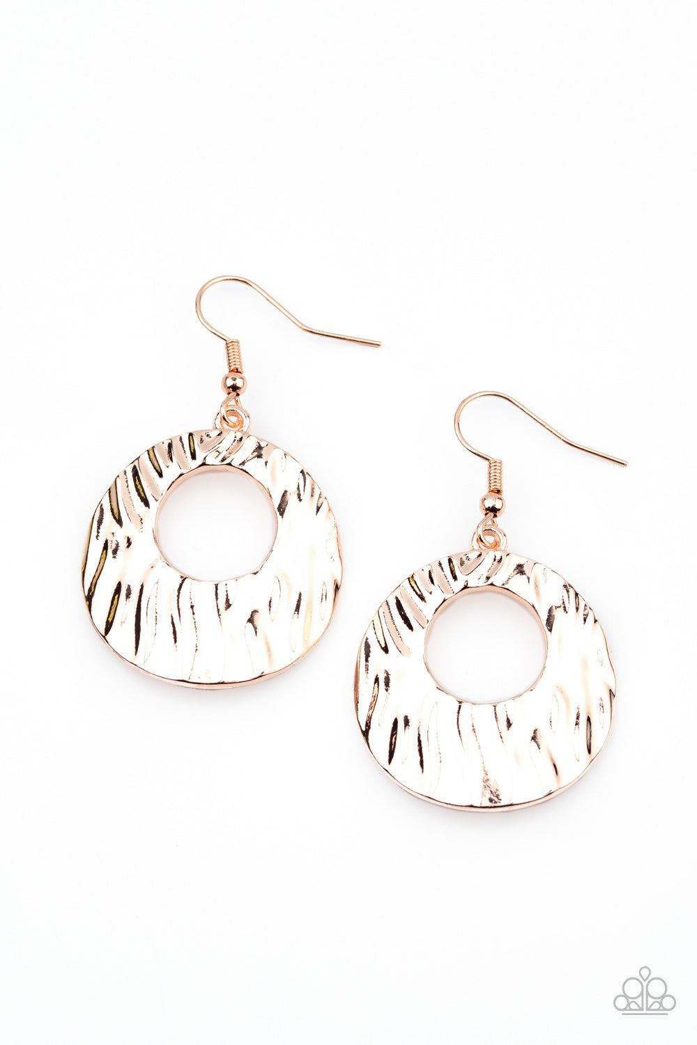 Warped Perceptions Gold Earring