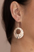 Load image into Gallery viewer, Warped Perceptions Gold Earring