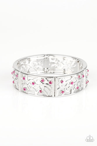Yours and VINE Pink Bracelet