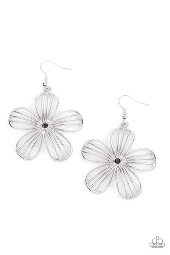 Meadow Musical Purple Earring