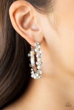 Load image into Gallery viewer, Let There Be SOCIALITE White Earring