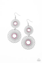 Load image into Gallery viewer, Regal Roulette Pink Earring