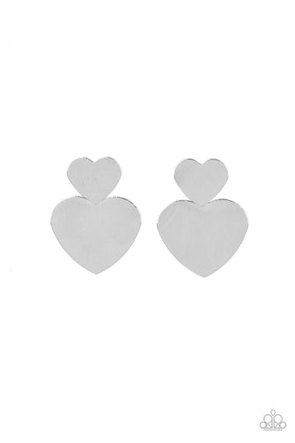 Heart-Racing Refinement Silver Earring