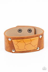 Geo Glamper Brown Bracelet