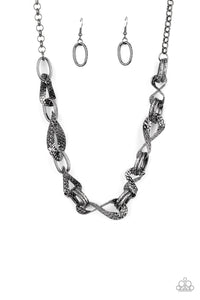 METAL of Honor Black Necklace