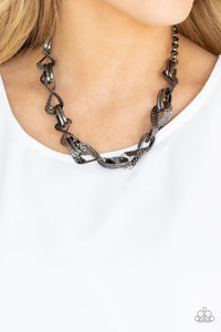 METAL of Honor Black Necklace
