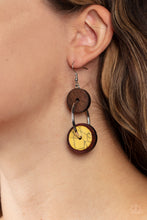 Load image into Gallery viewer, Artisanal Aesthetic Yellow Earring