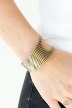 Load image into Gallery viewer, What GLEAMS Are Made Of Brass Bracelet
