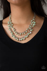 Kindhearted Heart Green Necklace