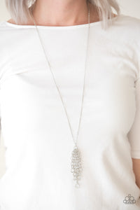 Industrial Intensity Silver Necklace