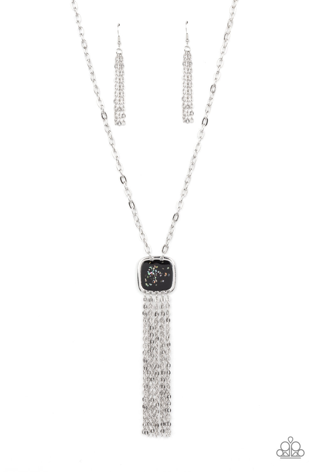 Seaside Season Black Necklace