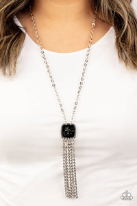Seaside Season Black Necklace