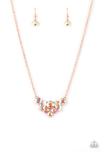 Load image into Gallery viewer, Lavishly Loaded Copper Necklace