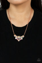 Load image into Gallery viewer, Lavishly Loaded Copper Necklace