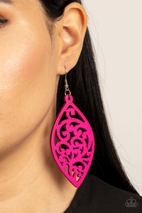 Coral Garden Pink Earring