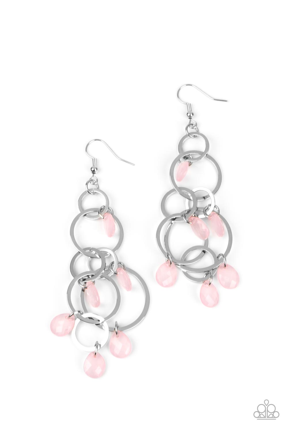 Dizzyingly Dreamy Pink Earring