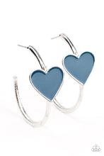 Load image into Gallery viewer, Kiss Up Blue Earring