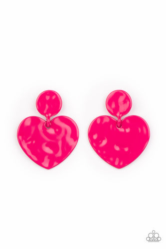 Just a Little Crush Pink Earring
