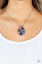 Load image into Gallery viewer, Seasonal Sophistication Blue Necklace