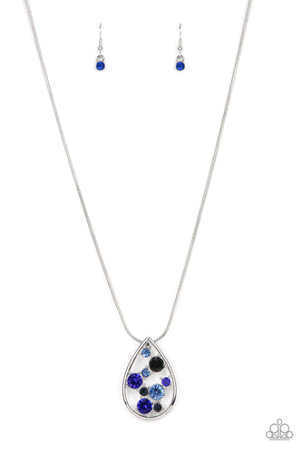 Seasonal Sophistication Blue Necklace