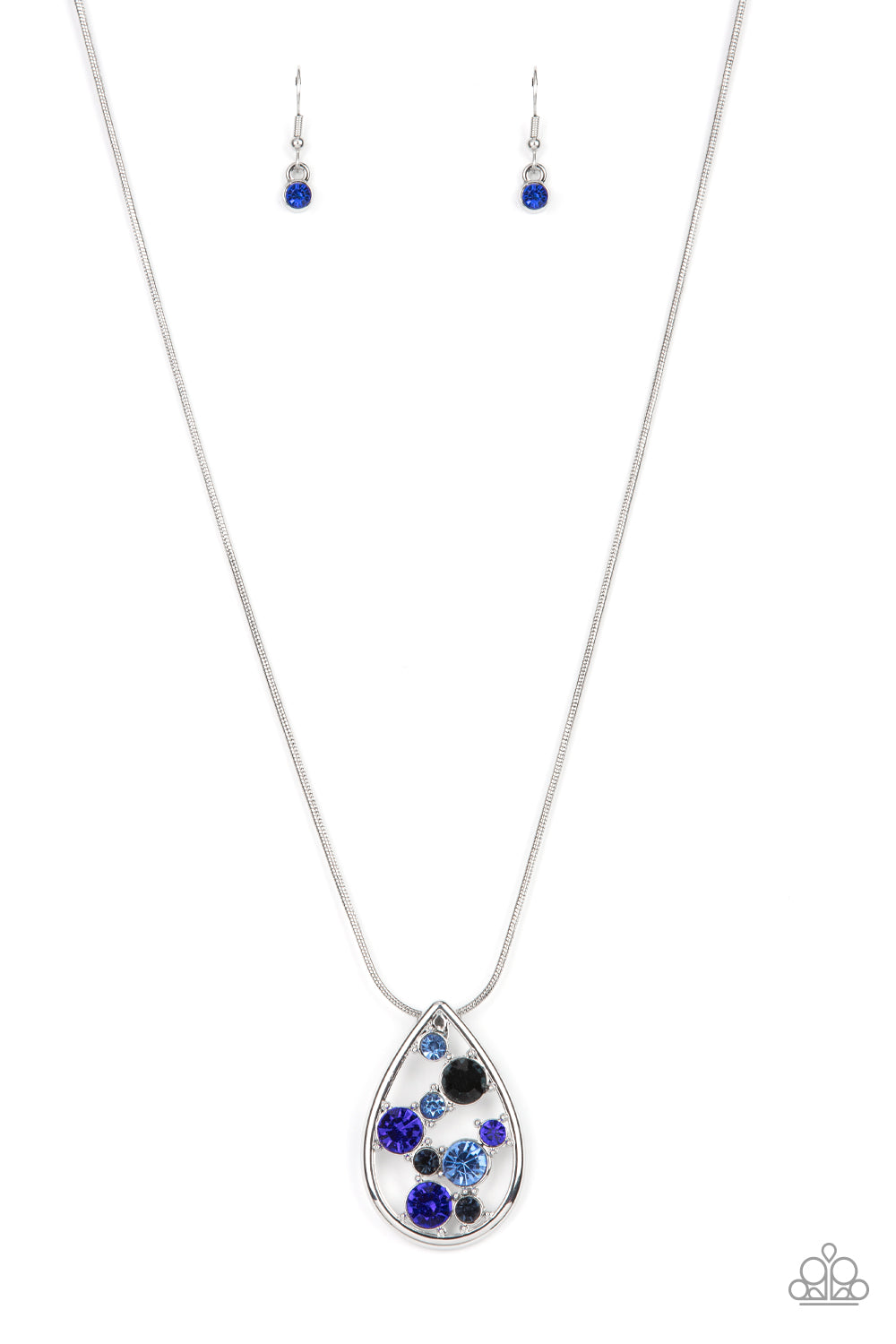 Seasonal Sophistication Blue Necklace