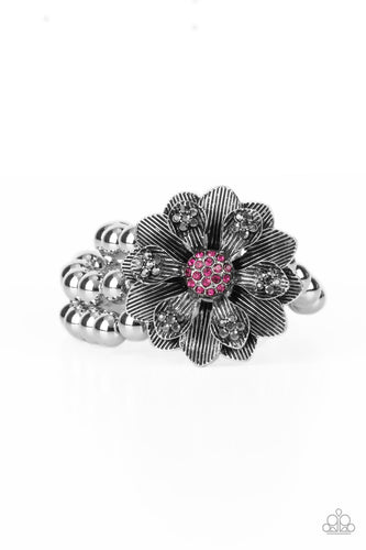 Botanical Bravado Pink Bracelet