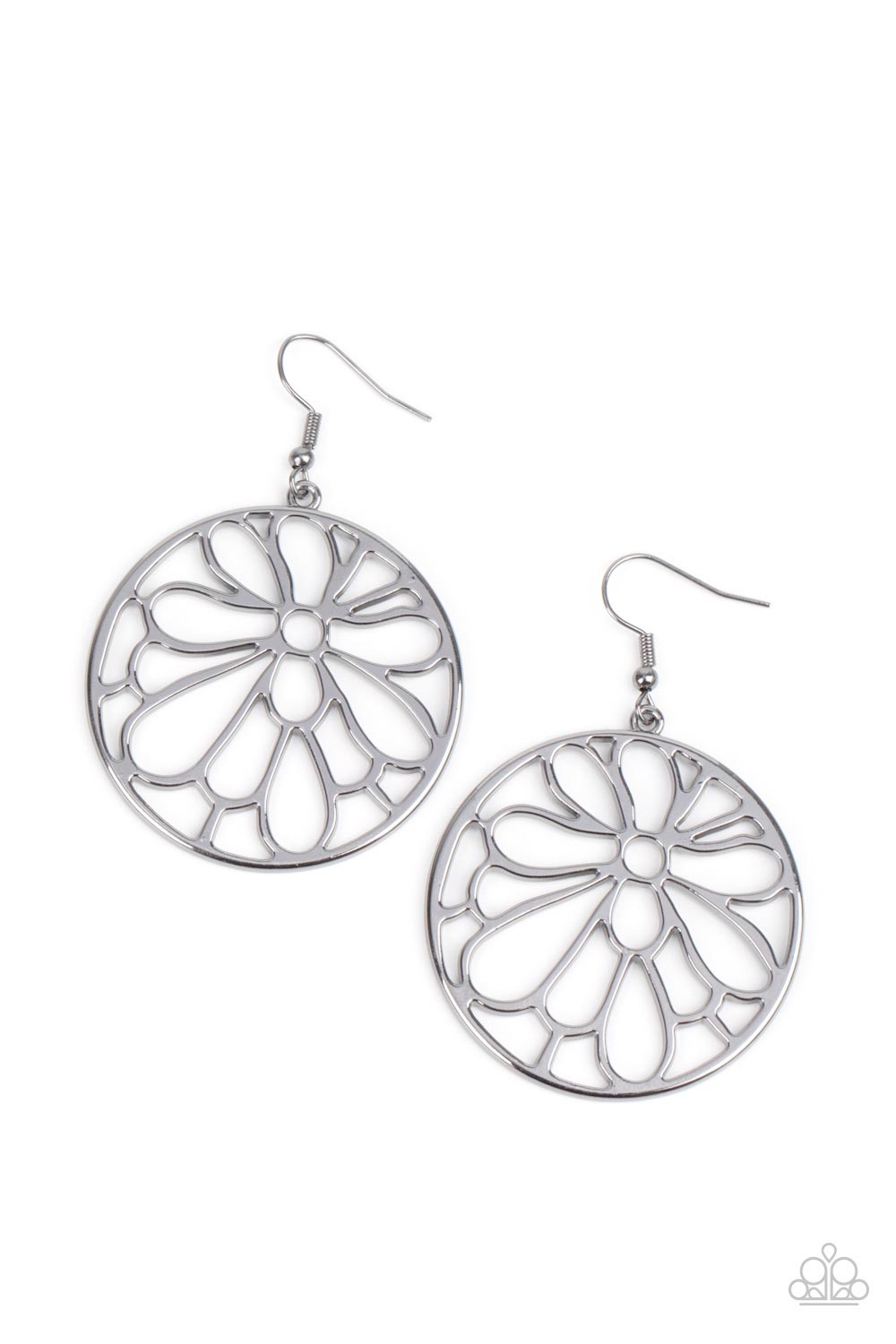 Glowing Glades Silver Earring