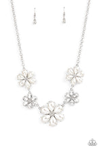 Load image into Gallery viewer, Fiercely Flowering White Necklace