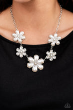 Load image into Gallery viewer, Fiercely Flowering White Necklace