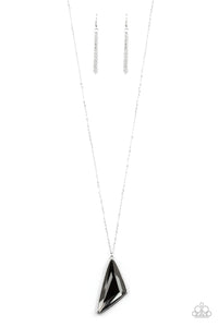 Ultra Sharp Silver Necklace