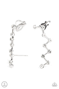 Clamoring Constellations White Earring