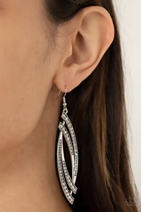 Twinkle for Two White Earring