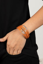 Load image into Gallery viewer, Suburban Outing Orange Bracelet