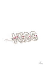 Load image into Gallery viewer, Kiss Bliss Pink Hairclip