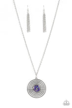 Load image into Gallery viewer, Targeted Tranquility Purple Necklace