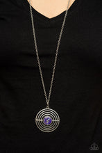 Load image into Gallery viewer, Targeted Tranquility Purple Necklace