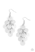 Load image into Gallery viewer, Tropical Tryst White Earring