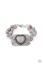 Load image into Gallery viewer, Sandstone Sweetheart Silver Bracelet
