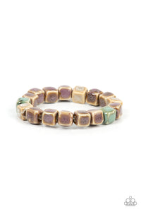 Glaze Craze Purple Bracelet