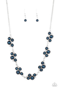 GRACE to the Top Blue Necklace
