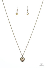 Load image into Gallery viewer, Fierce Flirt Brass Necklace