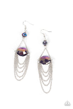 Load image into Gallery viewer, Ethereally Extravagant Purple Earring