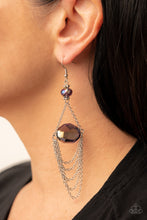 Load image into Gallery viewer, Ethereally Extravagant Purple Earring