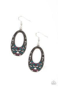 Colorfully Moon Child Multi Earring