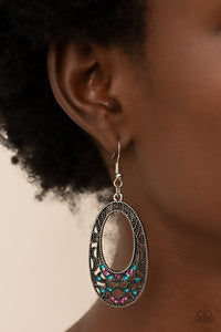 Colorfully Moon Child Multi Earring