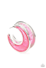 Load image into Gallery viewer, Charismatically Curvy Pink Earring