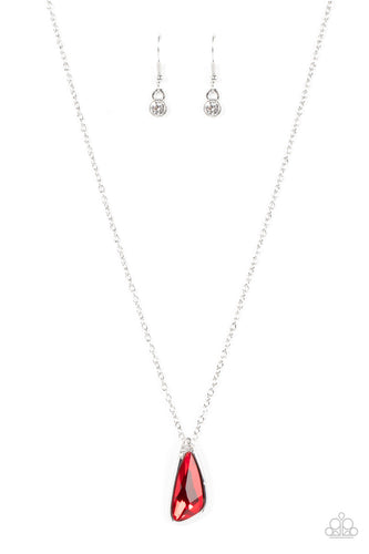 Envious Extravagance Red Necklace